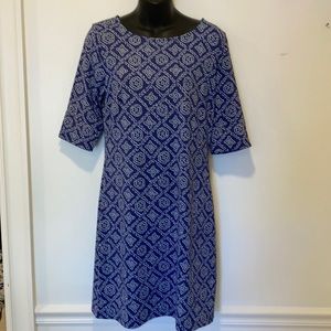 Ellie Kai Blue Dress Size 4 Nylon/Spandex